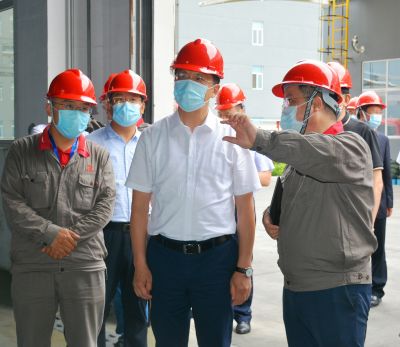 落实防汛工作 筑牢安全防线|潍坊市委书记惠新安调研山东吕氏贵宾会药业防汛及汛期企业安全生产工作